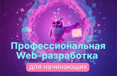 Профессиональная Web-разработка для начинающих