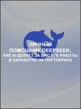 Личный помощник DeepSeek: Как AI делает за вас 80% работы в заработке на партнерках