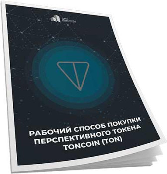 Рабочий способ покупки перспективного токена Toncoin (TON)